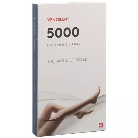 VENOSAN 5001 A-D KKL1 M короткие черные 1 пара