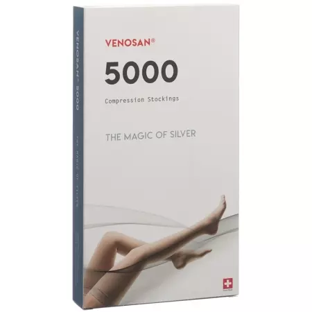 VENOSAN 5002 A-DH KKL2 L короткие черные 1 пара