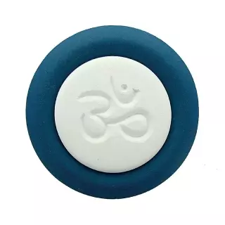 Herboristeria Fragrance Stone Om Plate Blue