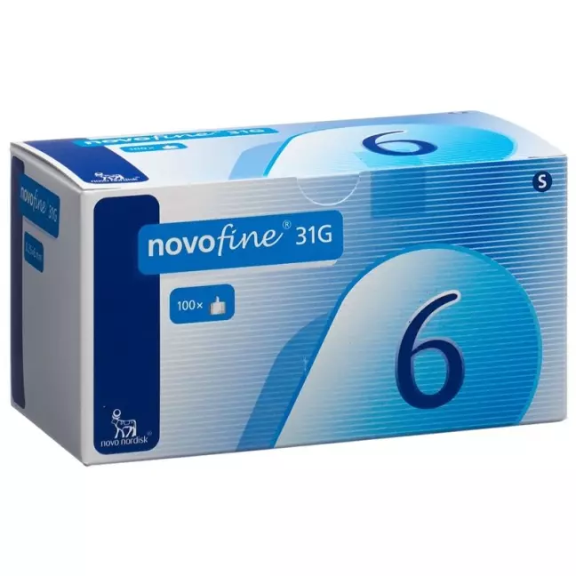 Иглы инъекционные Novofine 6 мм 31 г (пи) 100 шт. Иглы инъекционные Novofine 6 мм 31 г (пи) 100 шт.
