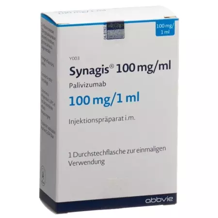 Synagis Injektionslösung 100mg/1ml Durchstechflasche