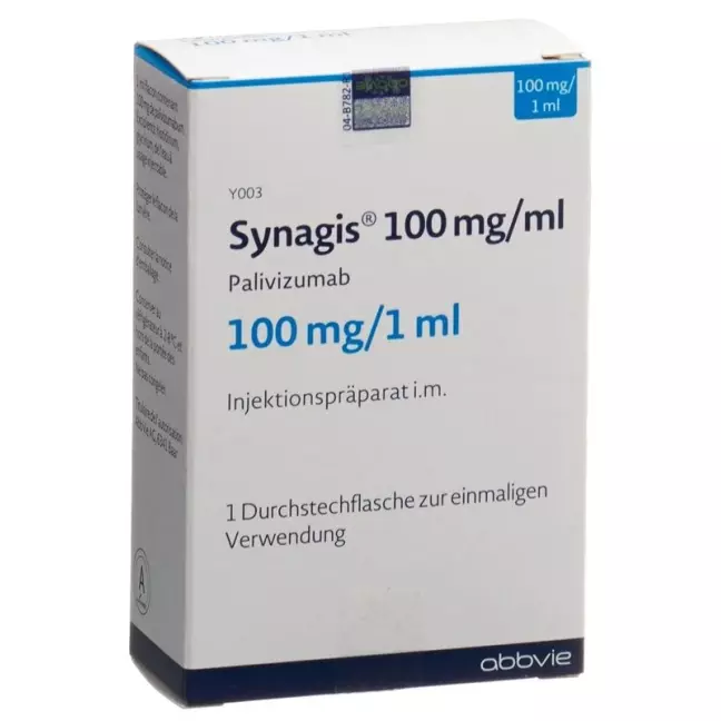 Synagis Injektionslösung 100mg/1ml Durchstechflasche