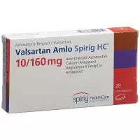 Valsartan Amlo Spirig HC Filmtabletten 10/160mg 28 Stück
