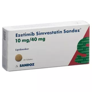 Ezetimib Simvastatin Sandoz Tabletten 10/40mg 28 Stück