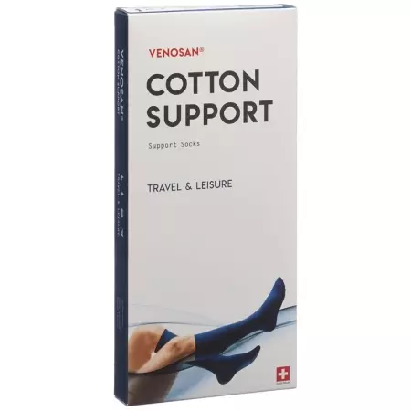 Venosan Cotton A-d Support Socks XL Jeans 1 Paar