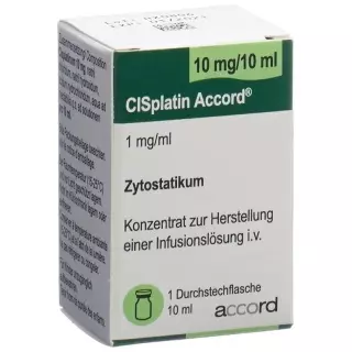 Cisplatin Accord 10mg/10ml Durchstechflasche 10ml