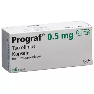 Prograf (pi) Kapseln 0.5mg 60 Stück