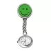 Sundo Schwestern-Uhr Smiley 9cm Grün M Clip Batt