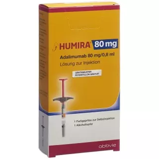 Humira Injektionslösung 80mg/0.8ml Fertigspritze 0.8ml