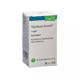 Topotecan Accord Infusionskonzentrat 4mg/4ml Durchstechflasche