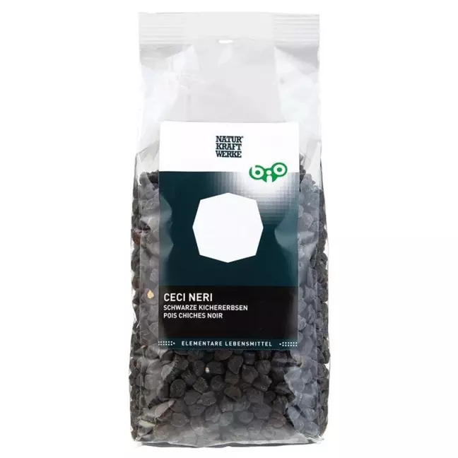 Naturkraftwerke Schwarze Kichererbsen Bio 400g