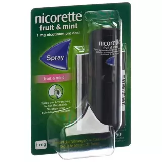 Nicorette Fruit & Mint Spray Disp 150 Dos