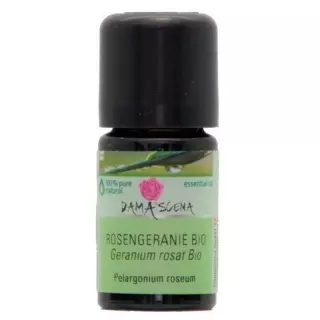 Damascena Rosengeranium Ätherisches Öl Bio Flasche 5ml