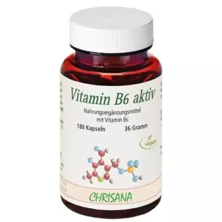 Chrisana Vitamin B6 Aktiv Kapseln Dose 180 Stück