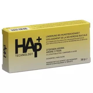 HAP+ пастилки с ароматом лимона